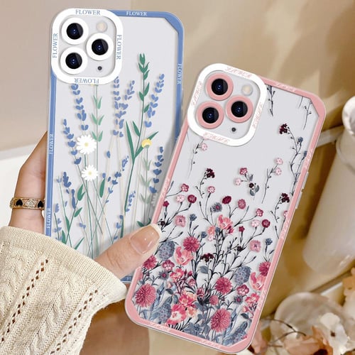 Landscape Stamp Label Phone Case For iPhone 11 13 14 15 Pro Max 12 Mini  Cases iPhone 7 8 Plus XS XR SE 2022 2020 Soft Back Cover