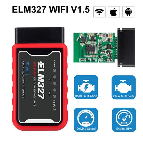 ELM327 WIFI OBD2 OBD II Scanner Diagnostic Tool V1.5 Wifi ELM327