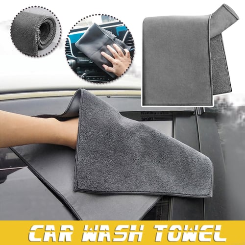 Cheap 40*100cm Coral Fleece Car Wash Towel Super Absorbent Soft Car Cleaning  Wash Towel Wiping Cloth Cars Care