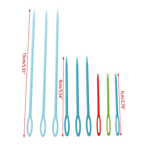 9Pcs Plastic Crochet Hooks Knitting Needles Sewing Tools Needlework Craft -  buy 9Pcs Plastic Crochet Hooks Knitting Needles Sewing Tools Needlework  Craft: prices, reviews