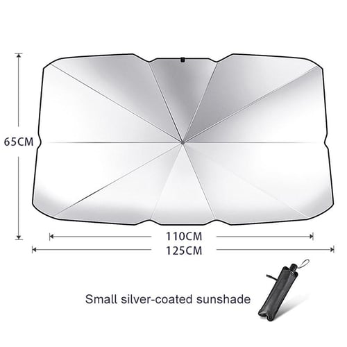125Cm 140Cm Foldable Car Windshield Sun Shade Umbrella Car Uv Cover Sunshade  - buy 125Cm 140Cm Foldable Car Windshield Sun Shade Umbrella Car Uv Cover  Sunshade: prices, reviews
