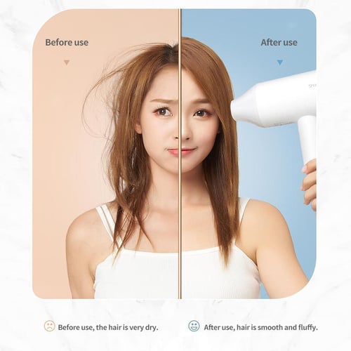 Xiaomi SHOWSEE Anion Hair Dryer Portable Diffuser For Hair Dryer Ion  Professional Hairdressing Blow Dryer 1800W Blower Hairdryer - buy Xiaomi  SHOWSEE