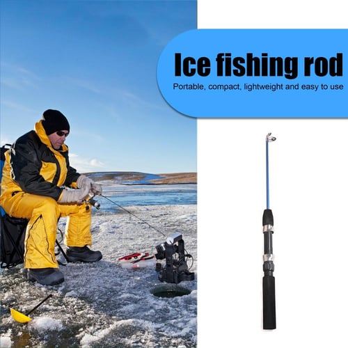 Sea Fishing Rod Portable Telescopic Saltwater Fishing Rod Mini Ice