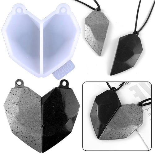 Infinity Heart Shape Silicone Mould Love Wall Decor Epoxy Resin
