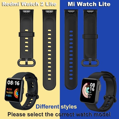 Silicone Strap For Xiaomi Mi Watch Lite Correa Bracelet For Redmi Watch Mi  watch Lite Replacement