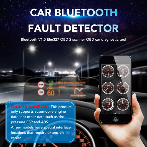 Buy Auto Scanner mini ELM327 Bluetooth 4.0 OBD2 V3 Adapter Car