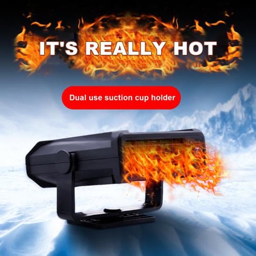 Portable 12V Car Heater 150W Window Defroster Auto Drive Heating Defogger