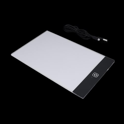 Hands DIY A4 LED Tracing Light Box Slim Portable LED Light Pad Tracer USB  Powered Drawing Copy Board Tattoo Tracing LED Light Table for Artists  Drawing Animation Sketching Stenciling 