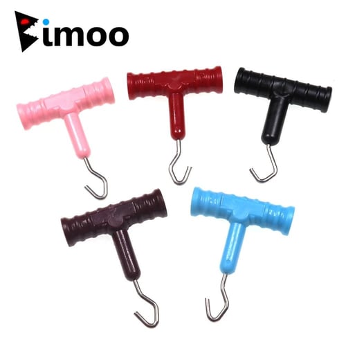 Bimoo T Shape Carp Fishing Rigging Tool Stainless Steel Knot