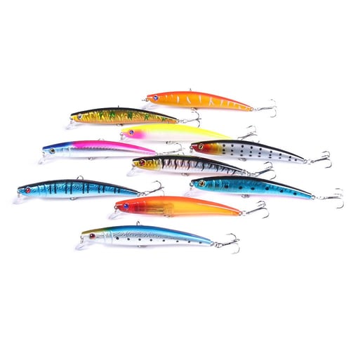 Fishing Lures Kit Minnow Lures Minnow Crank Bait Fishing Tackle