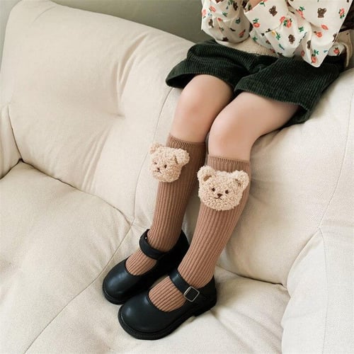 Candy color children tights for baby girls kids cute velvet pantyhose