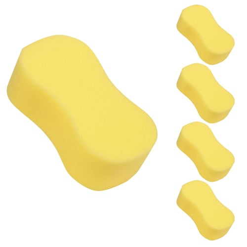 5Pcs Car Wash Sponges Multi-Functional Large Cleaning Sponges