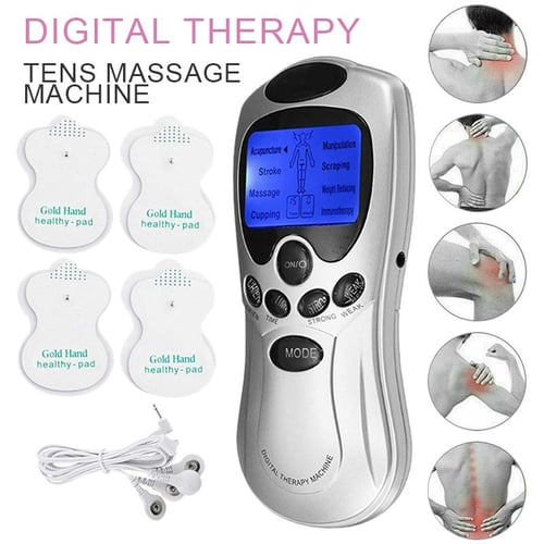 6 Modes Mini Ems Body Massager For Neck & Shoulder Pain Relief, Electric  Pulse Meridian Therapy Home Use