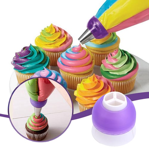 Set of 15 Russian Piping Tips Christmas Cake Icing Frosting Nozzle with  Coupler for Cupcake Decorations Christmas Design 