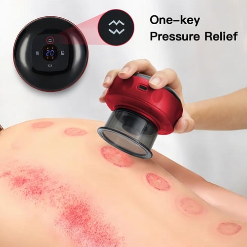 Electric Vacuum Cupping Massage Body Cups Anti-Cellulite Therapy