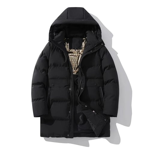 Winter Jackets for Men, Men's Winter Thickened Plus Size Padded