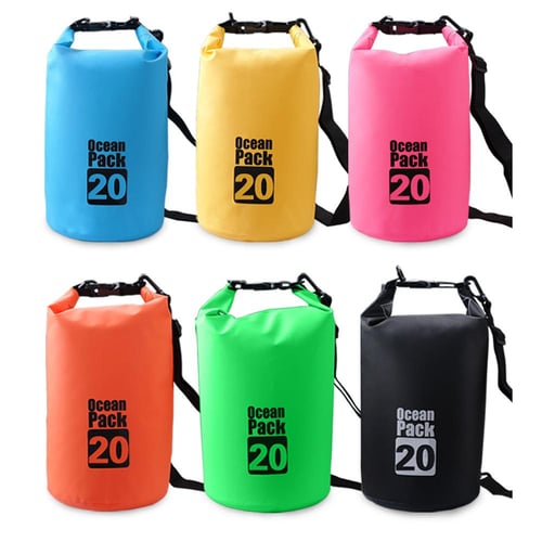 PVC Dry Waterproof Floating Bag Roll Top Dry Bag 20L Water Sports