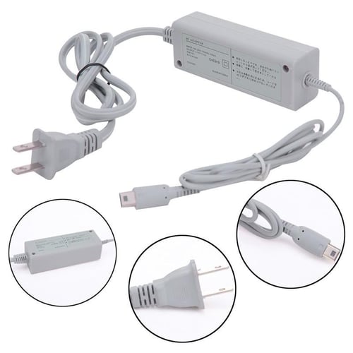 Wii U Gamepad Charger, AC Power Adapter Charger for Nintendo Wii U Gamepad  Remote Controller