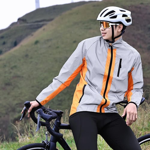 WOSAWE Reflective Windproof Cycling Vest MTB Bike Racing Sleeveless Jacket  Gilet