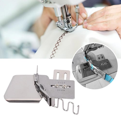 2PCS Durable Sewing Machine Presser Foot 3mm-10mm Hemming Puller Home