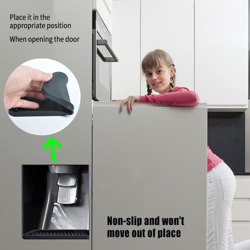 Fridge Drip Tray Catcher Silicone Water Tray Drip Catcher Fridge Spill-proof