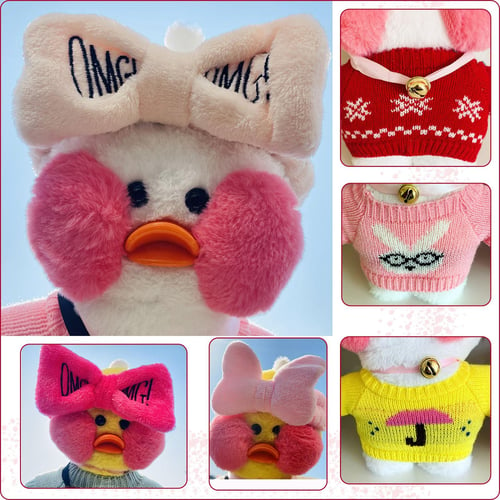 Clothes for Lalafanfan Duck Accessories 30Cm Stuffed Duck Glasses