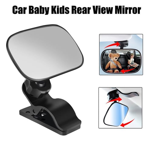 Auto Parts Interior accessories 2 in 1 Auto Ornament Adjustable Universal  Mini Safety Monitor 360 Rotation Car Back Seat Baby Kids View Mirror - buy  Auto Parts Interior accessories 2 in 1