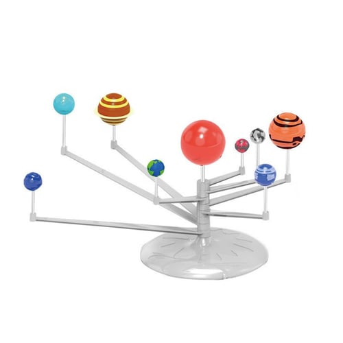 9pcs Simulation The Solar System Plastic Cosmic Planet Universe Model  Figures Teaching Materials Science Educational Toys