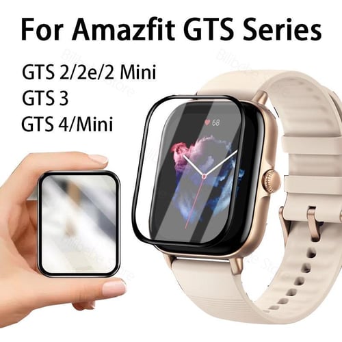 Amazfit GTS 4 mini Watch 3D Curved Sur Full Cover Soft PMMA PC