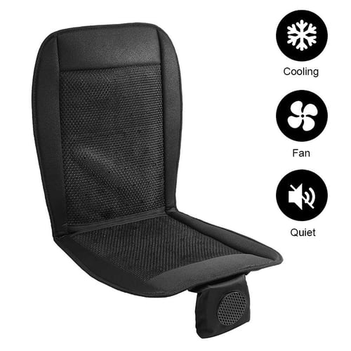 12V Cooling Car Seat Cushion Cover Air Ventilated Fan Conditioned