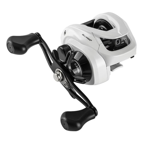 2022 Withe Color Baitcasting Reel Left Right Hand 8kg Max Drag