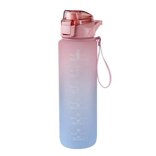 2.7L/1.7L Water Bottle Hiking Fitness Camping Outdoor Large