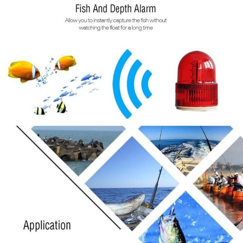 Cheap Lake Sea Fishing Smart Portable Fish Finder Depth Alarm Wireless  Sonar Sensor