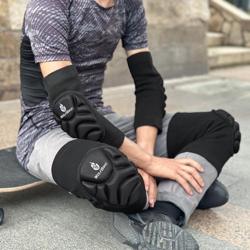 Sport Knee Pad, Elbow Wrist Pads Protective Gear Set, Anti-crash