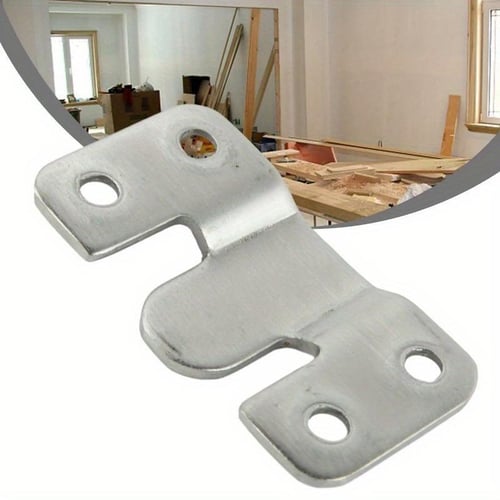 Stainless Steel Heavy Duty Adhesive Wall Hooks for Hanging (1.76 In, 6  Pack)