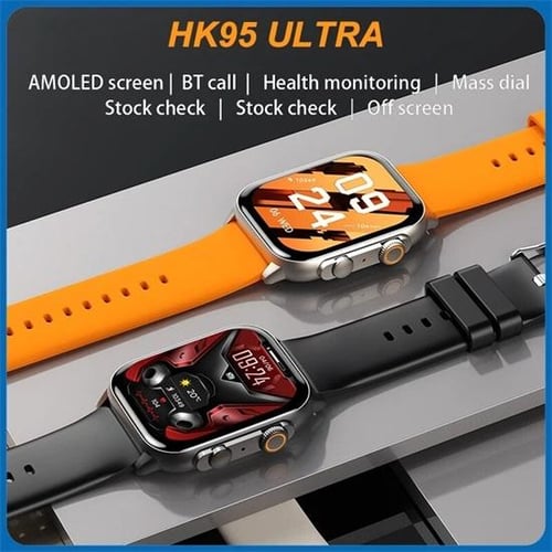 2023 HK95 Ultra Smart Watch Men Series 1.96-inch High Refresh Rtae AMOLED  Screen NFC Bluetooth Call Smartwatches For IOS - buy 2023 HK95 Ultra Smart  Watch Men Series 1.96-inch High Refresh Rtae