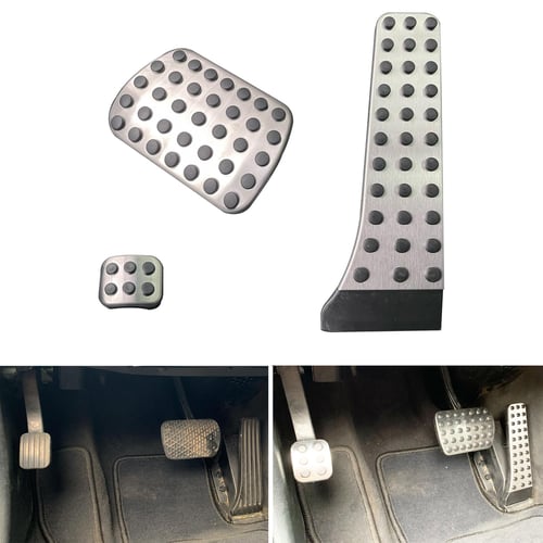 Car Accessories Brake Clutch Pedal Pad Covers For Mercedes W124 W202 W203  W140 W208 W210 W211 W220