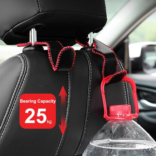 Genuine Seat-Back Headrest Storage Organiser Multi Pocket Pouch 52