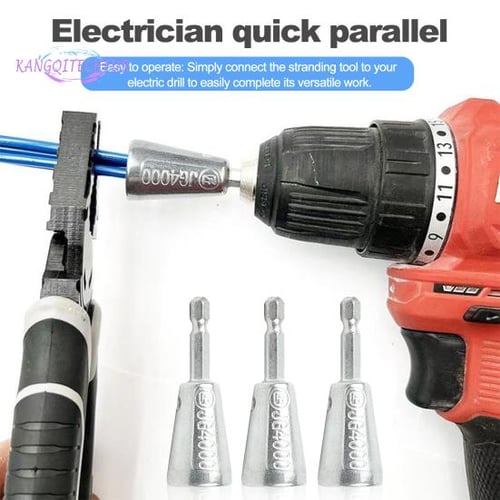 2.5-6 Square Electric Wire Twisting Tools 6mm Hexagonal Handle