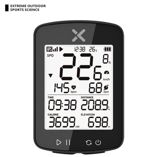 XOSS Bike Computer G + Wireless GPS Tachometer Wasserdichten