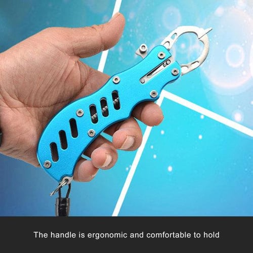 Stainless Steel Fish Control Lip Gripper Plier Lure Controller Clamp  Accessoryblue 