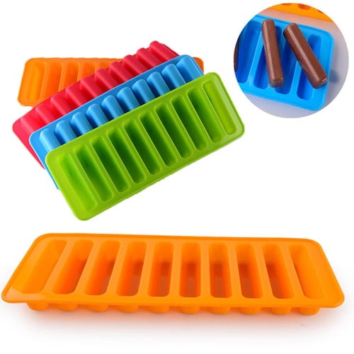 6 Grids 10 Grids Rectangular Narrow Stick Long Ice Stick Tray