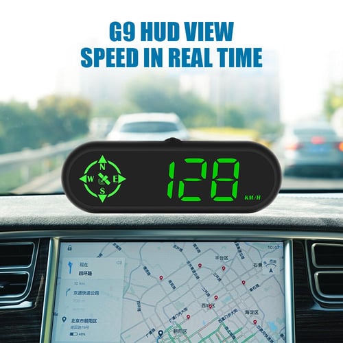 With GPS Compass Universal G9 Mini Speedometer LED HUD Overspeed Alarm  Heads Up Display - buy With GPS Compass Universal G9 Mini Speedometer LED  HUD Overspeed Alarm Heads Up Display: prices, reviews