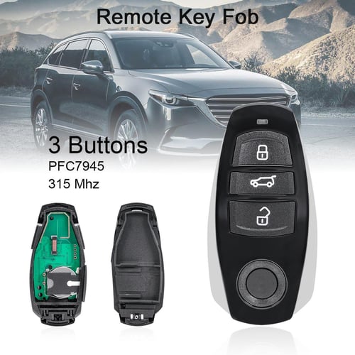 315Mhz 3Buttons Smart Car Remote Key with ID46 / PCF7945 Chip Replacement  Fit for VW Volkswagen Touareg 2010-2014 - buy 315Mhz 3Buttons Smart Car  Remote Key with ID46 / PCF7945 Chip Replacement