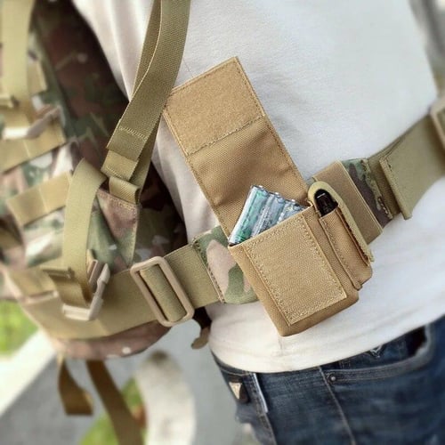 Tactical Molle Bag Waterproof Waist Bag Fanny Pack Hiking Fishing Sports  Hunting Waist Bags Tactical Sports Bag Belt