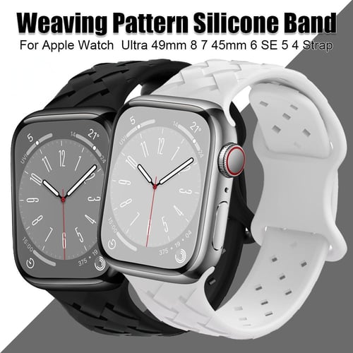 New FineWoven strap For Apple Watch Band Ultra 2 49mm 44mm 40mm 45mm 41mm  Original Magnetic loop bracelet iWatch Series 9 8 SE 7 - AliExpress