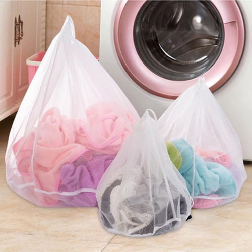 1 Set Washing Machine Floating Lint Filter 20pcs Mesh Bag Lint