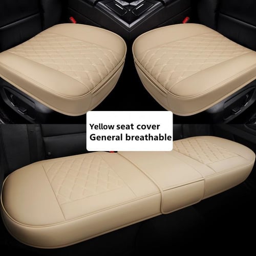 1Pc Universal Breathable Cool Car Seat Cushion Anti-slip Thin Seat Cushion