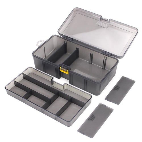 Double-Layer Lure Box Pp Material Fake Bait Accessories Tool Box Plastic Box  Fishing Gear - buy Double-Layer Lure Box Pp Material Fake Bait Accessories  Tool Box Plastic Box Fishing Gear: prices, reviews