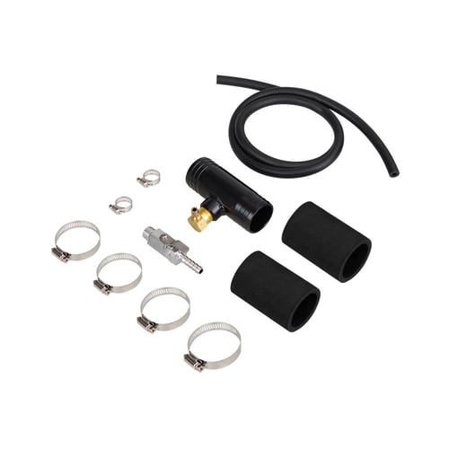 LATCH.IT Auxiliary Fuel Tank Kit | 1.5” Fill Line Auxiliary Fuel Tank  Gravity Feed Kit Compatible w/ Diesel Vehicles | All-In-One Auxiliary Fuel  Tank